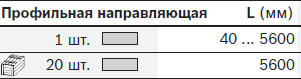 профильная направляющая 3842992946, 3842523598