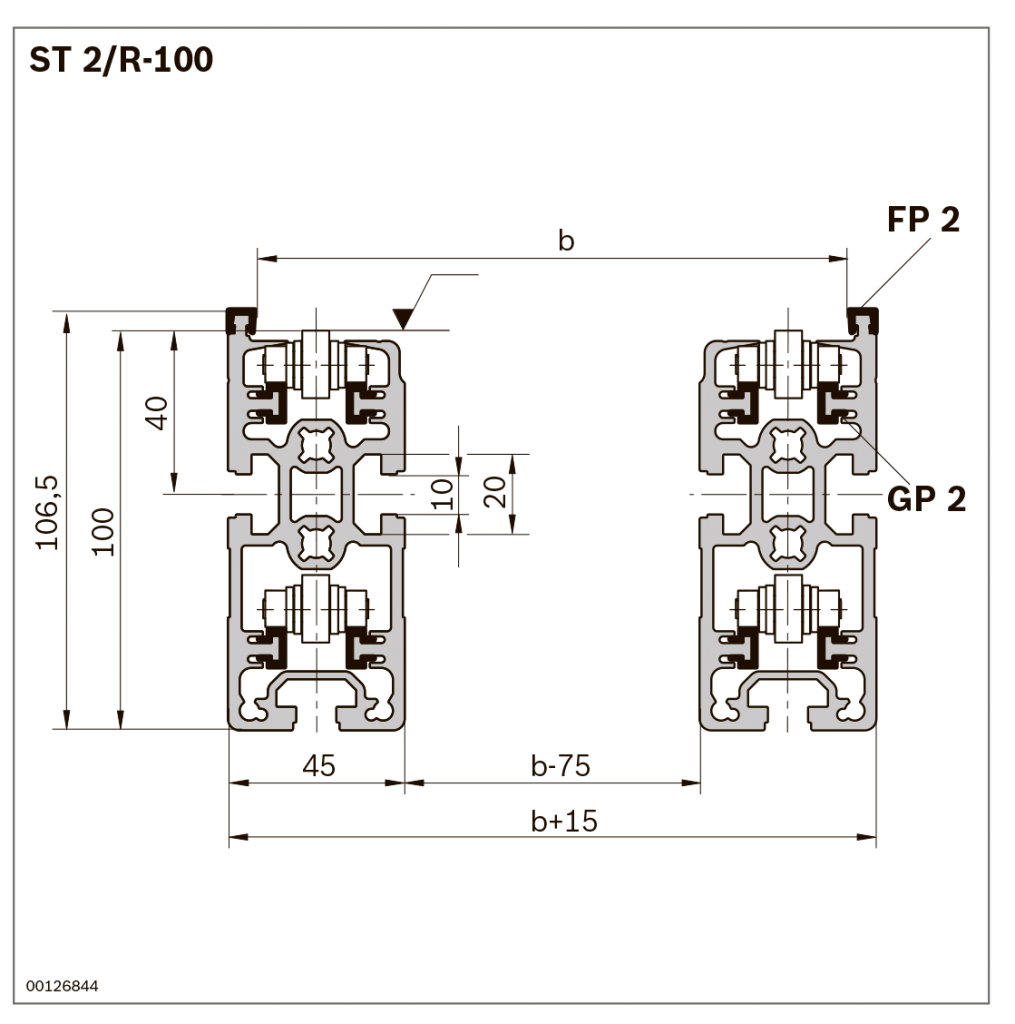 Секция ST 2/R-100 3842994889