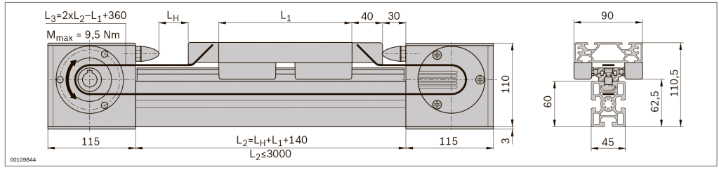 чертеж LF6S