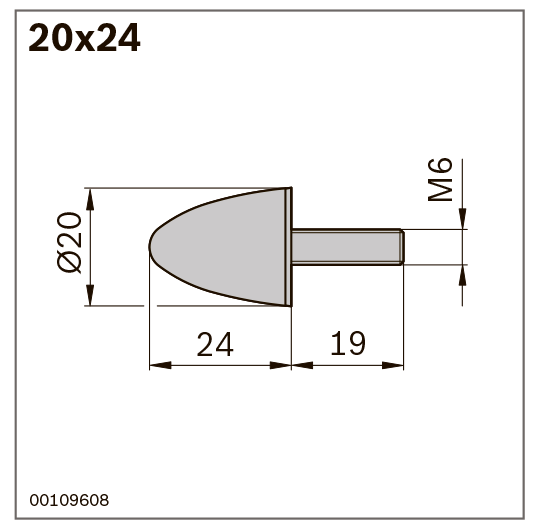 Эластичные упоры тип 20x24