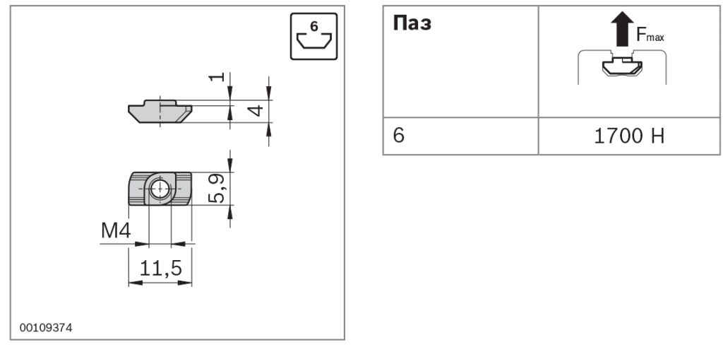 гайка 3842523135