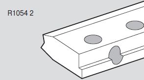 R1054 2 опорные рейки