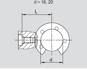 Конический штифт d= 16,20