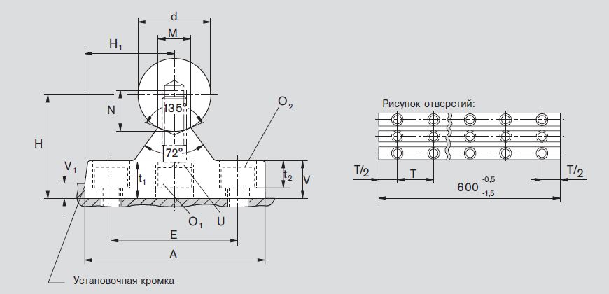 Чертеж R1018 стальной вал