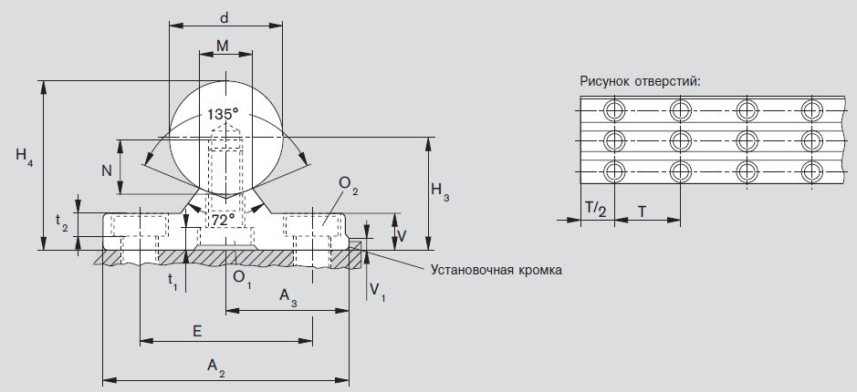 Чертеж R1012 стальной вал