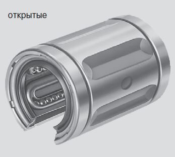 Стандартные шариковые втулки, R0630 без уплотнительного кольца, R0632 с уплотнительными кольцами